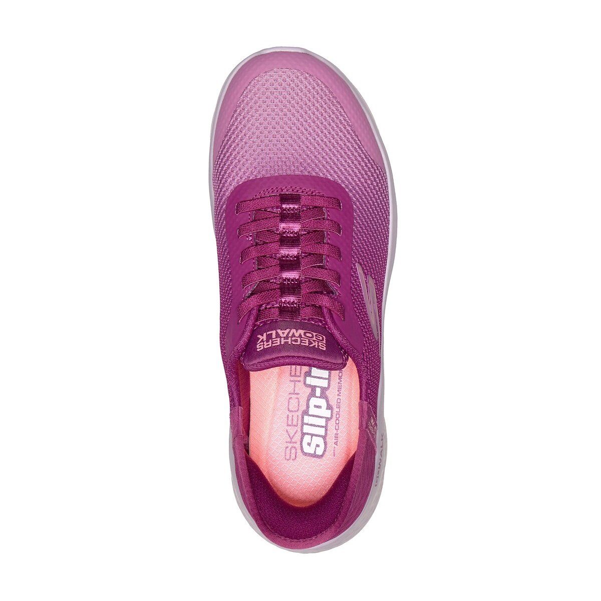 Baskets Slip-Ins: GO WALK FLEX - GRAND ENTRY framboise, SKECHERS