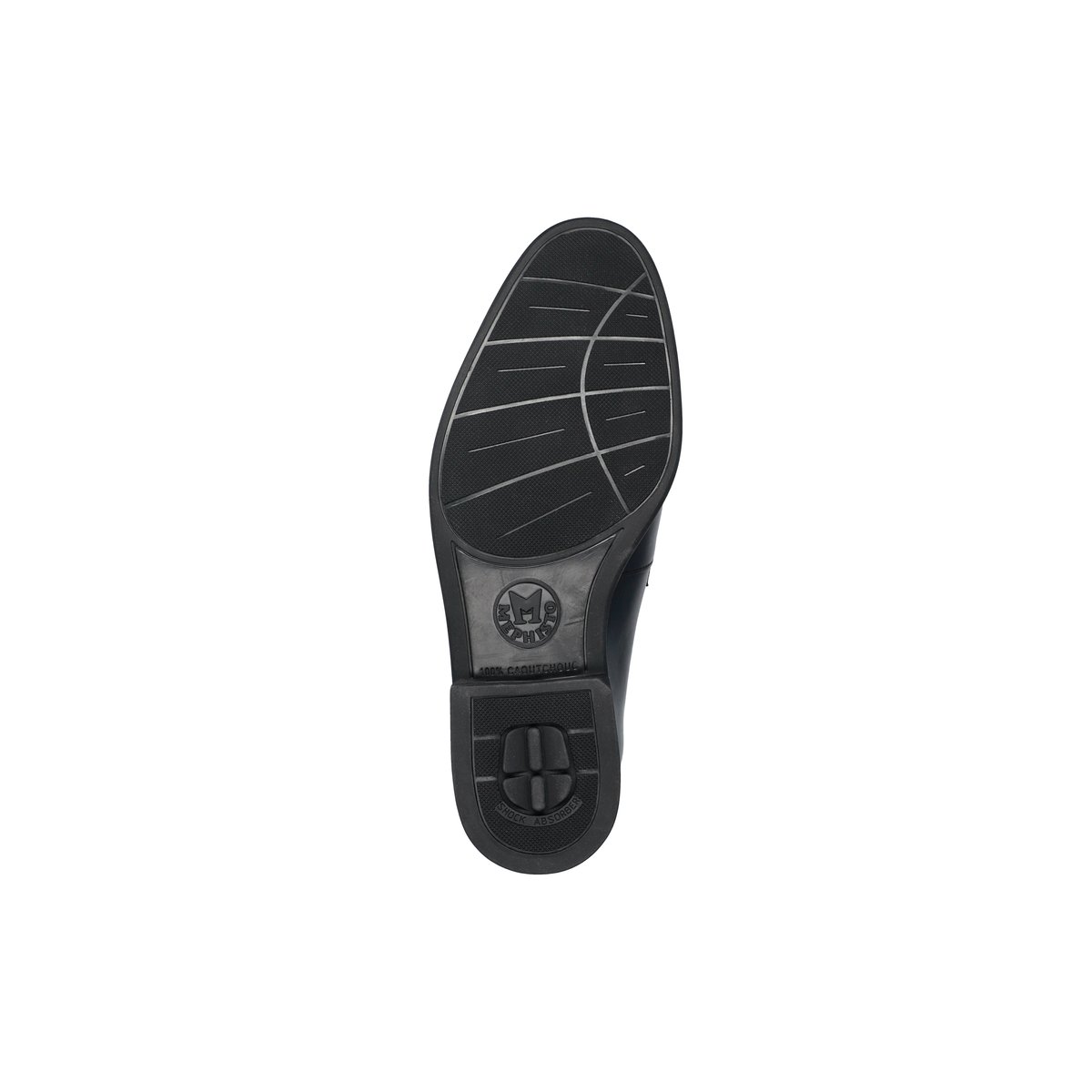 Mocassins en cuir KURTIS noir 5135, MEPHISTO