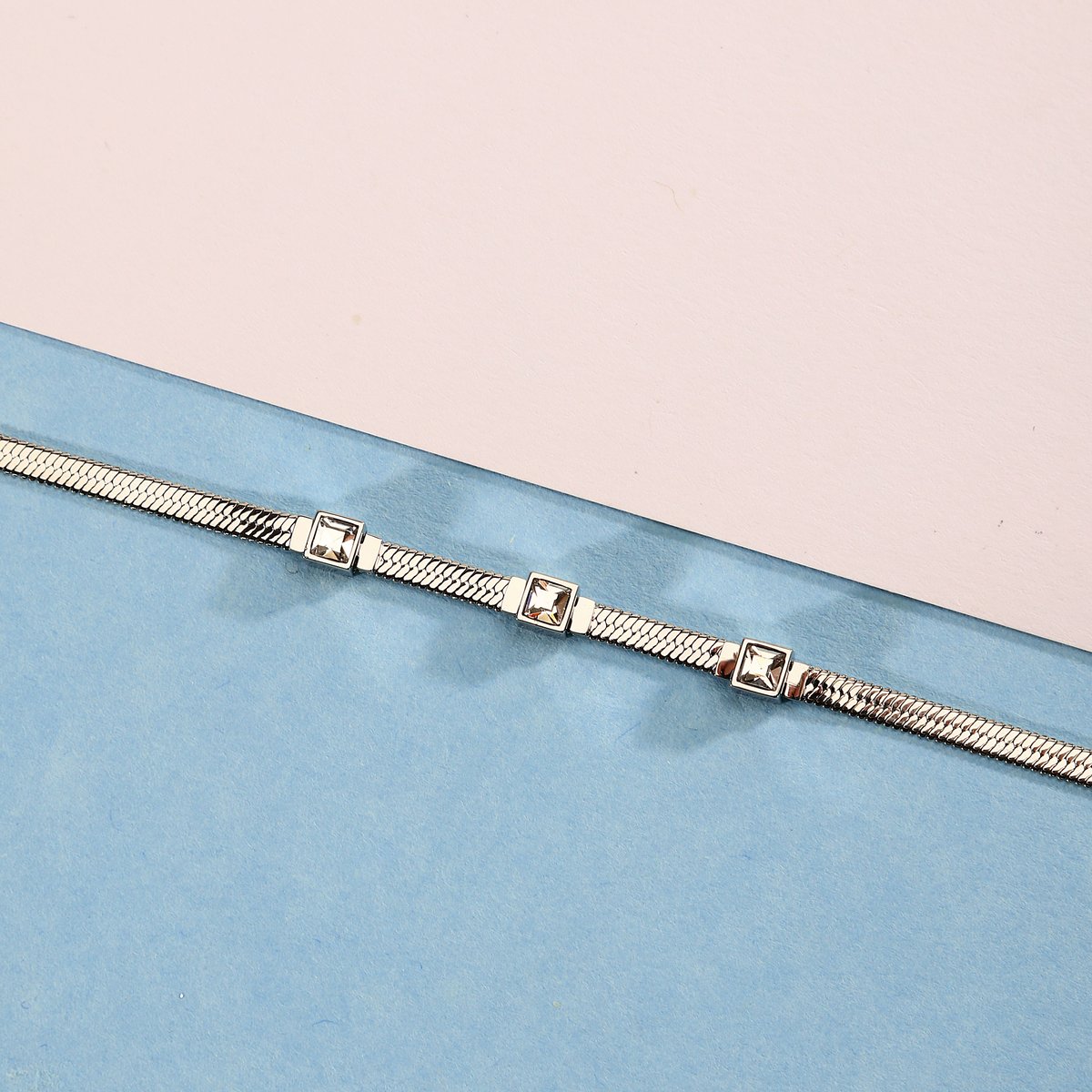 Bracelet GIOIA argent, blanc, MORELLATO