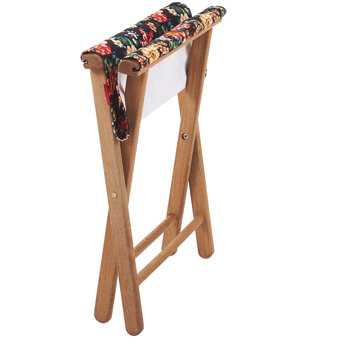 Pliant pêcheur en eucalyptus et toile outdoor, AGAPE noir, VENT DE BOHÈME