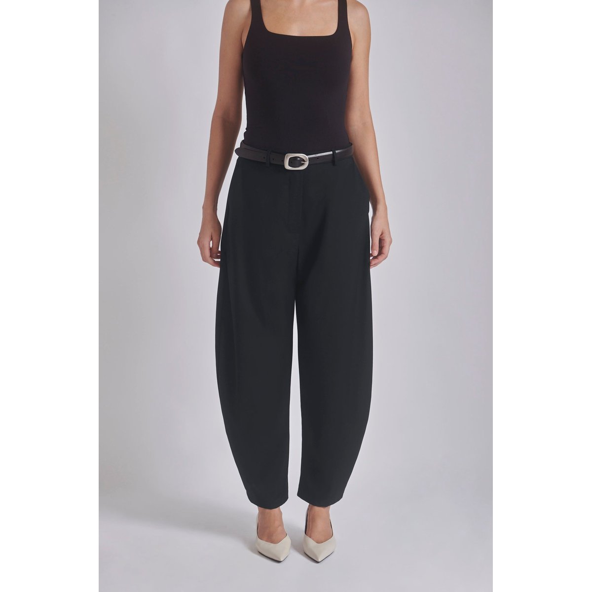 Pantalon barrel HUDSON noir, BENOA