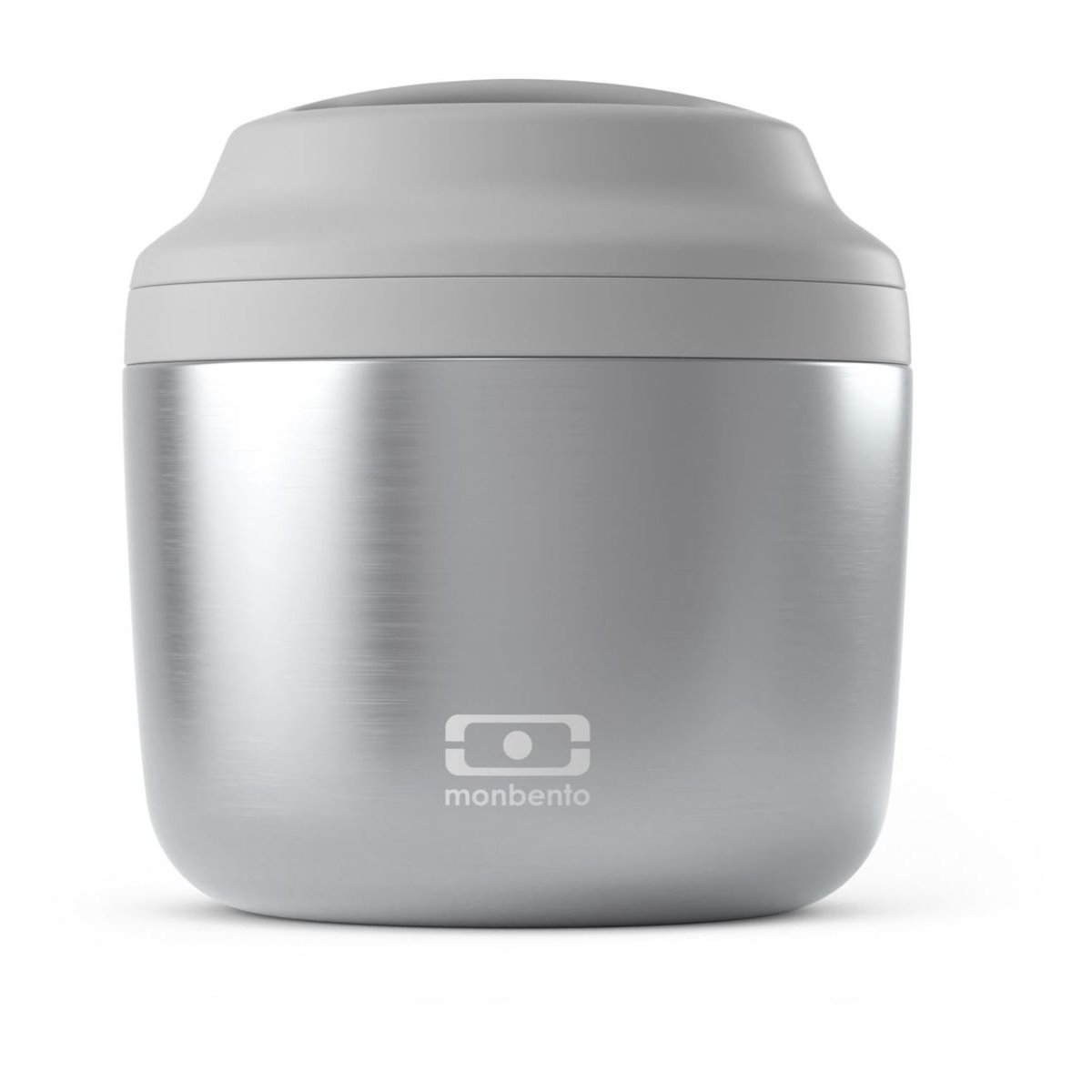 Bento Isotherme Mb Elément Graphic Ginkgo 550 Ml metallic silver, MONBENTO