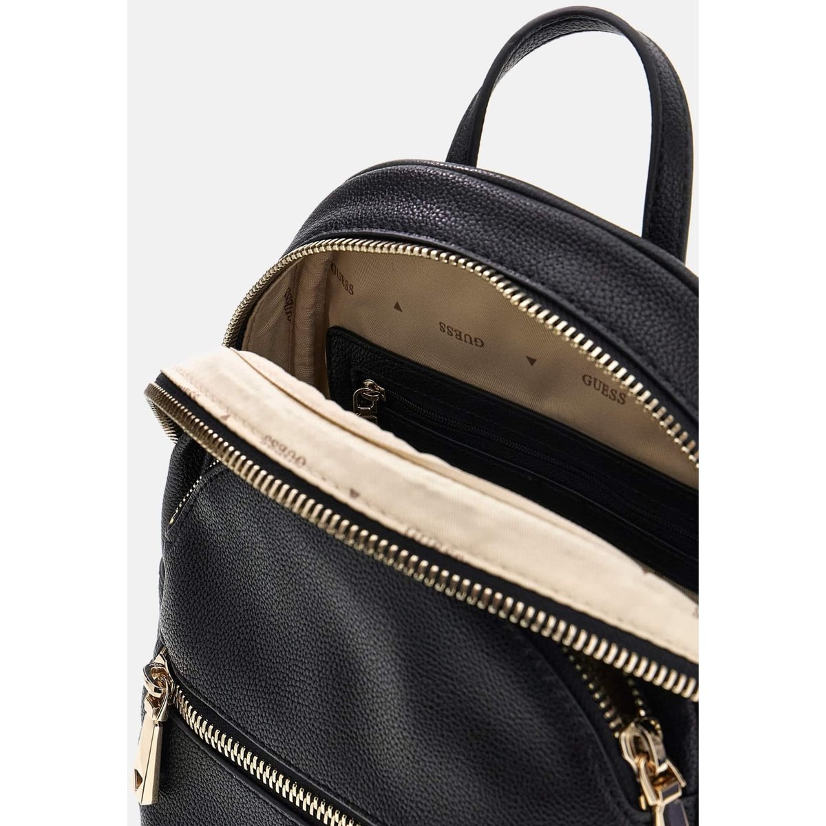 Mini Sac À Dos Manhattan Avec Des Poches noir, GUESS