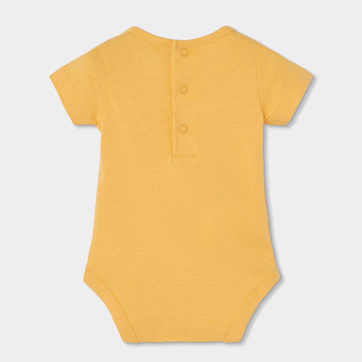 Ensemble bébé avec body et salopette jaune, BOBOLI