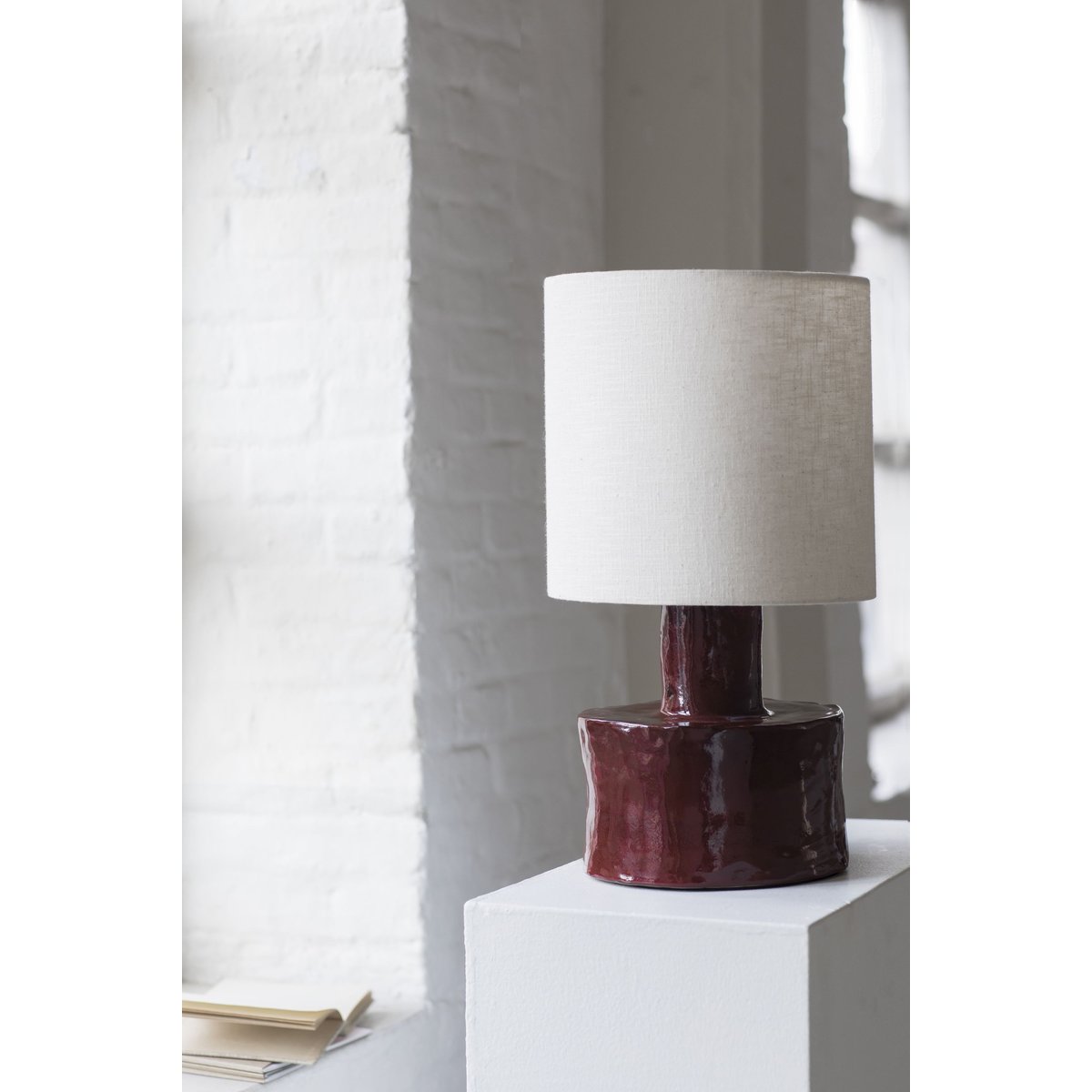 Lampe à poser catherine - m - rouge blanc et rouge, SERAX