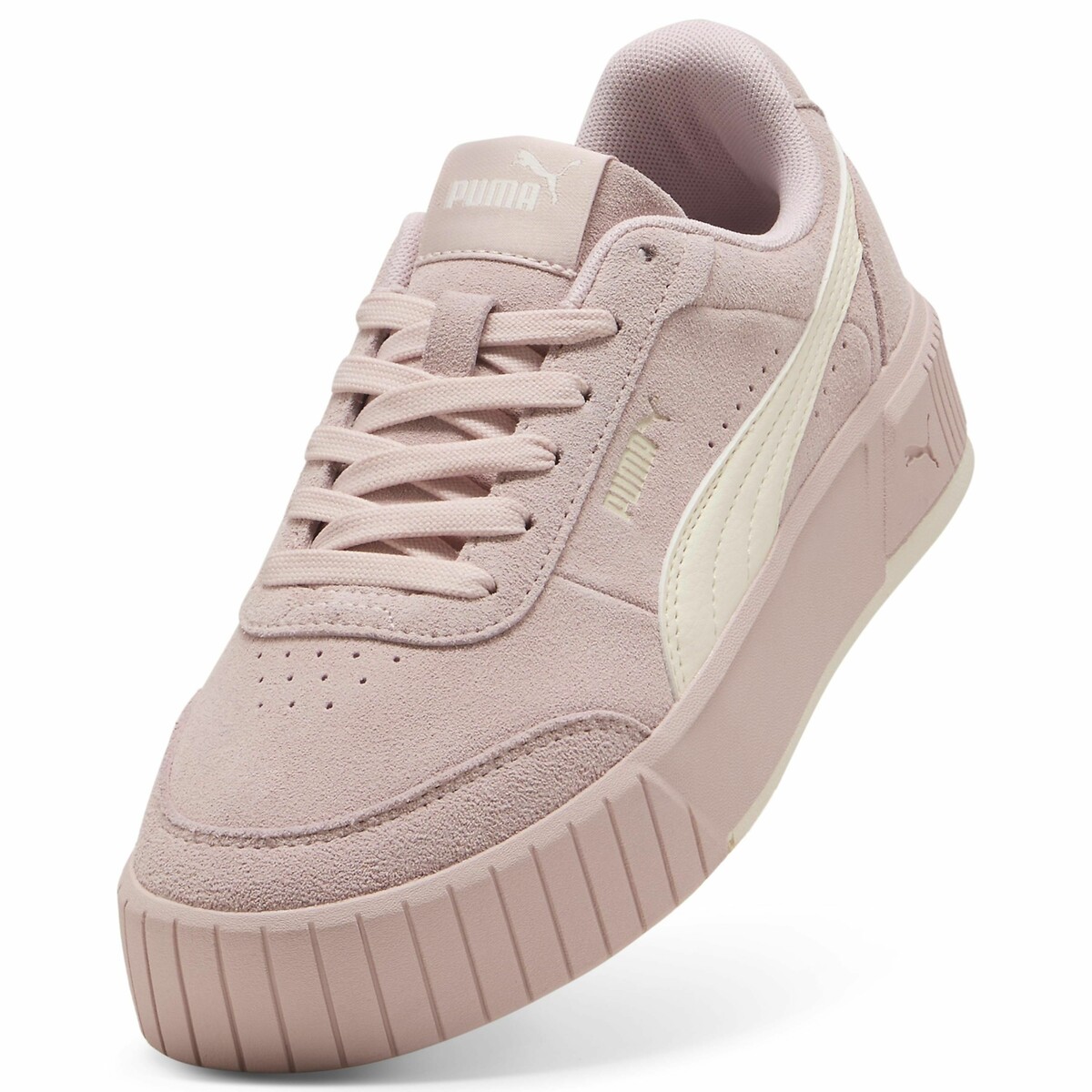 Wildledersneakers Carina Mia rosa/ecru, PUMA
