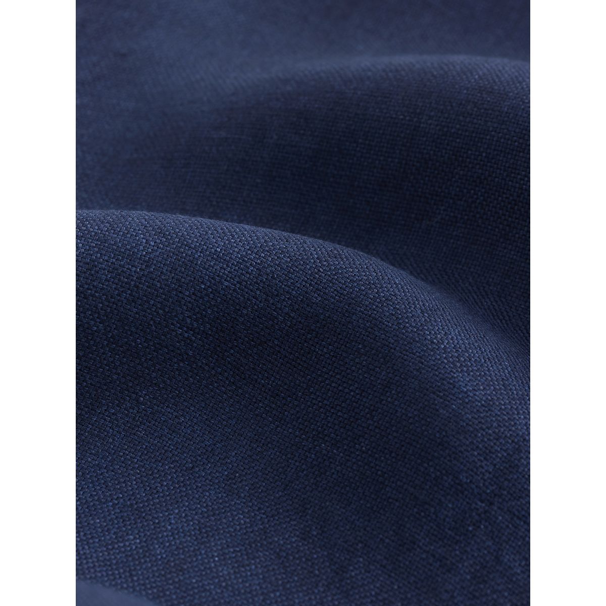 Chemise manches courtes en lin signature bleu, NEXT