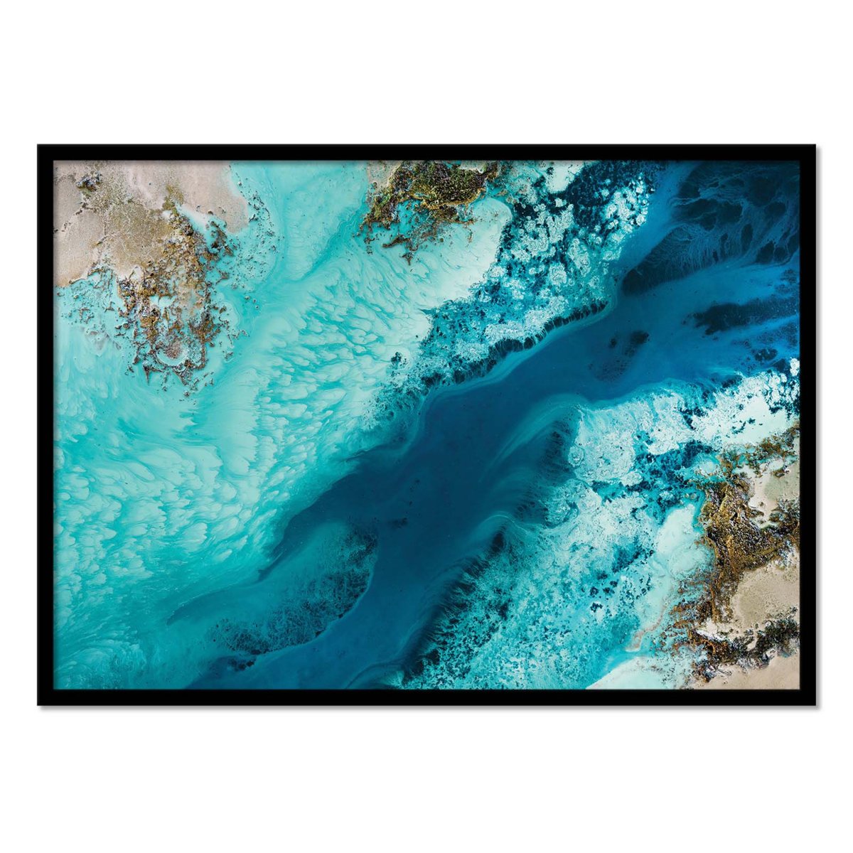Affiche d'art - New Salt Water Passage - Petra Meikle couleur unique, WALL EDITIONS