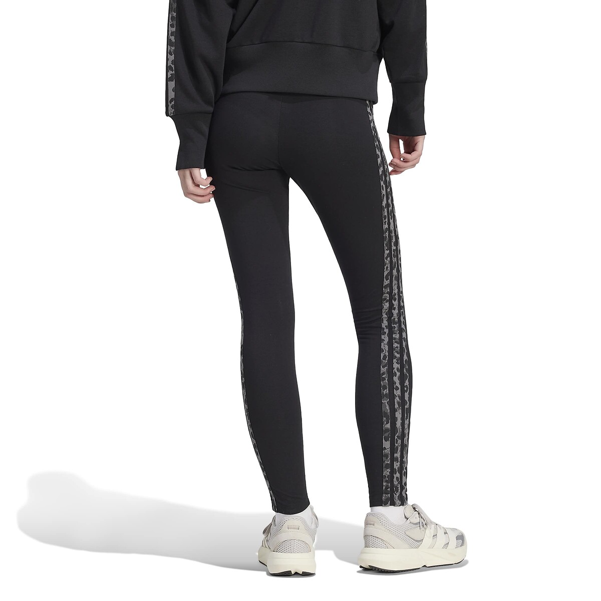 Legging imprimé 3 stripes noir, ADIDAS SPORTSWEAR
