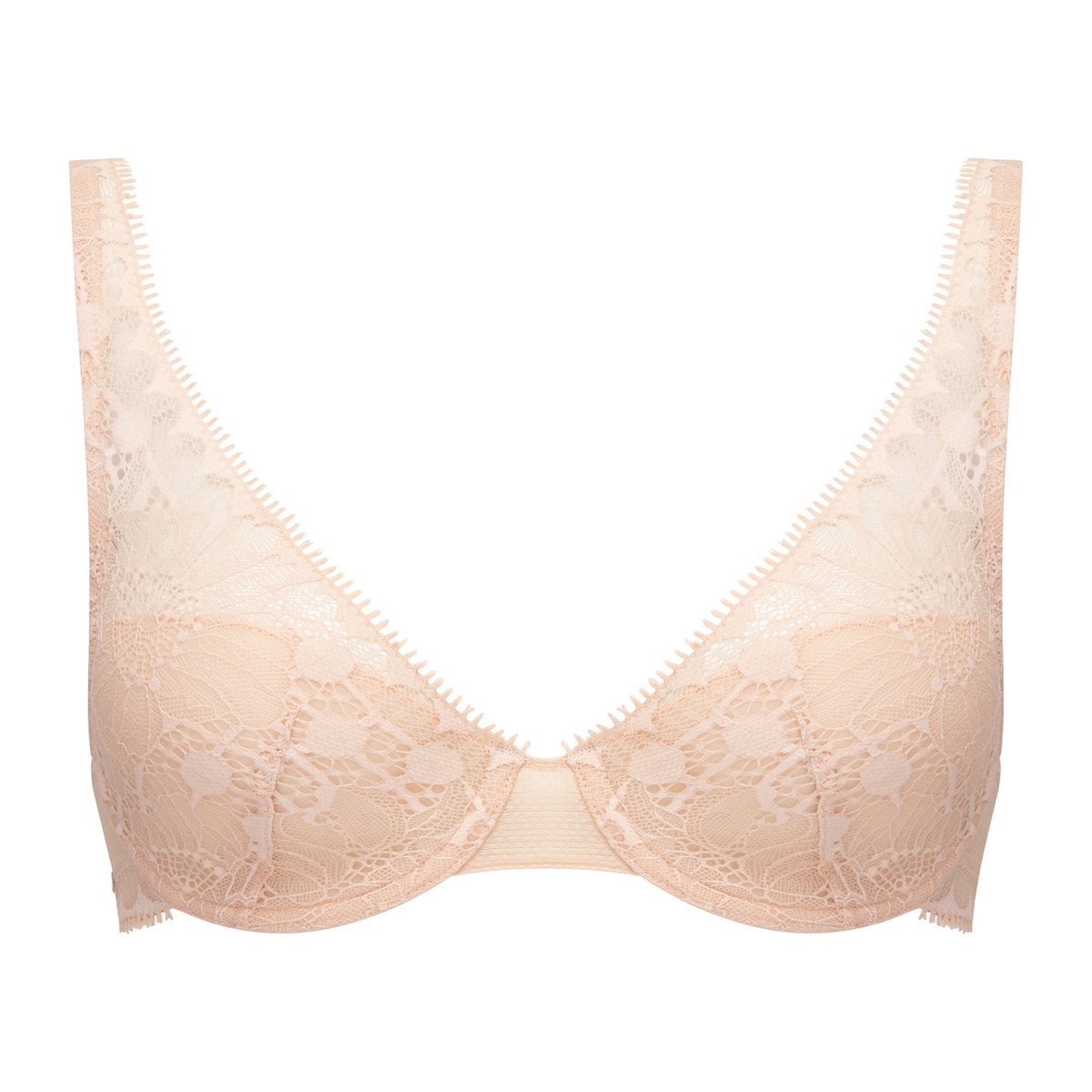 Soutien-gorge spacer plongeant DAY TO NIGHT beige doré, CHANTELLE