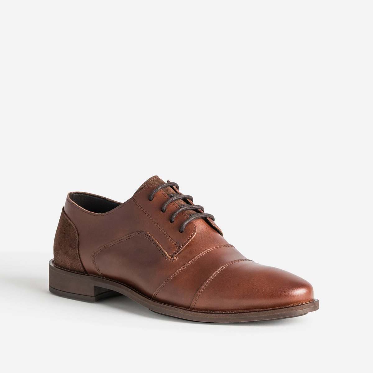 Derby en cuir FOUZY cognac, ERAM