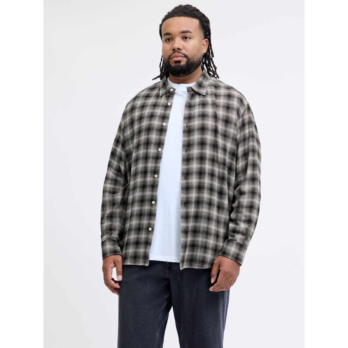 Chemise grise - pavement, JACK & JONES