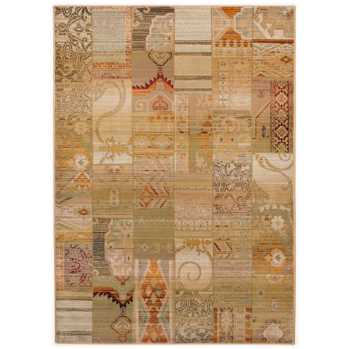 Tapis de salon - GABIRO beige, THEKO