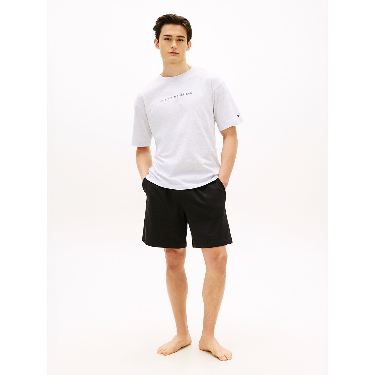 Pantaloncini del pigiama in jersey ORIGINAL nero , TOMMY HILFIGER