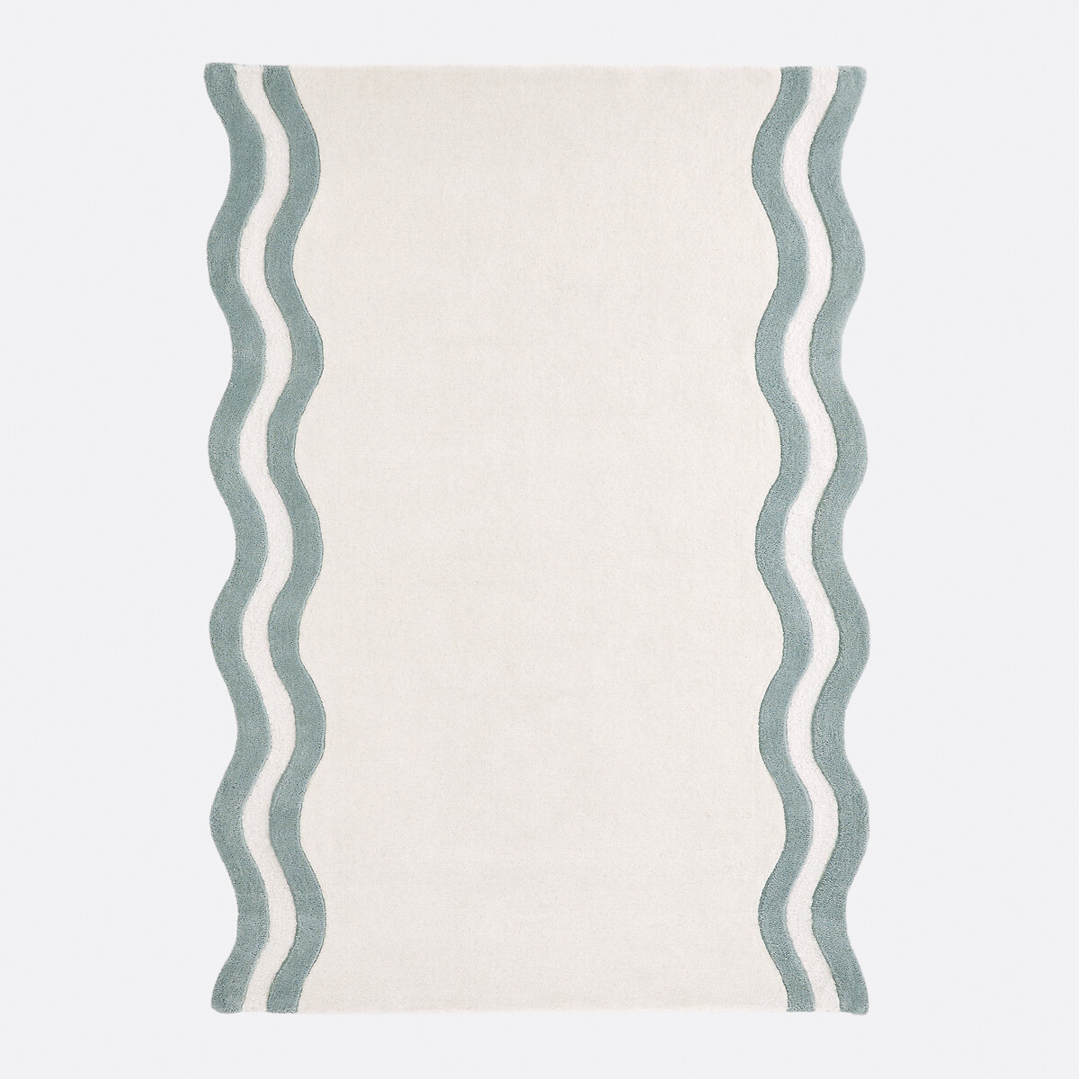 Tapis 100% laine, Othelo ecru/céladon, LA REDOUTE INTERIEURS