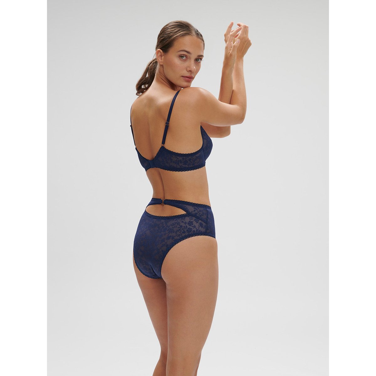 Culotte taille haute, THELMA bleu, SIMONE PERELE