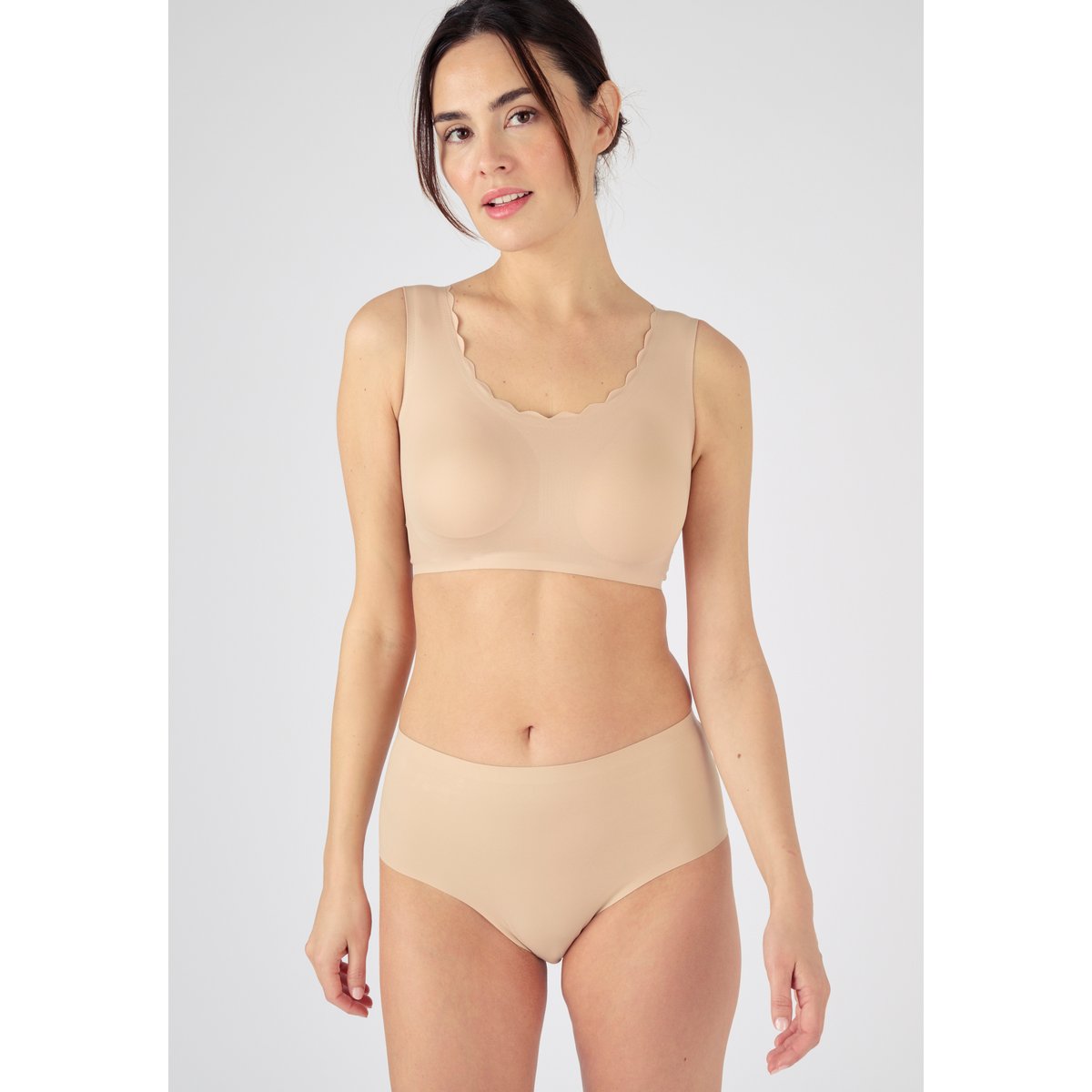 Brassière EXTREME STRETCH marron beige, DAMART