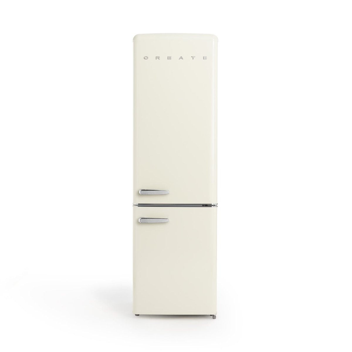 Réfrigérateur combiné FRIDGE STYLANCE 244L blanc cassé, CREATE