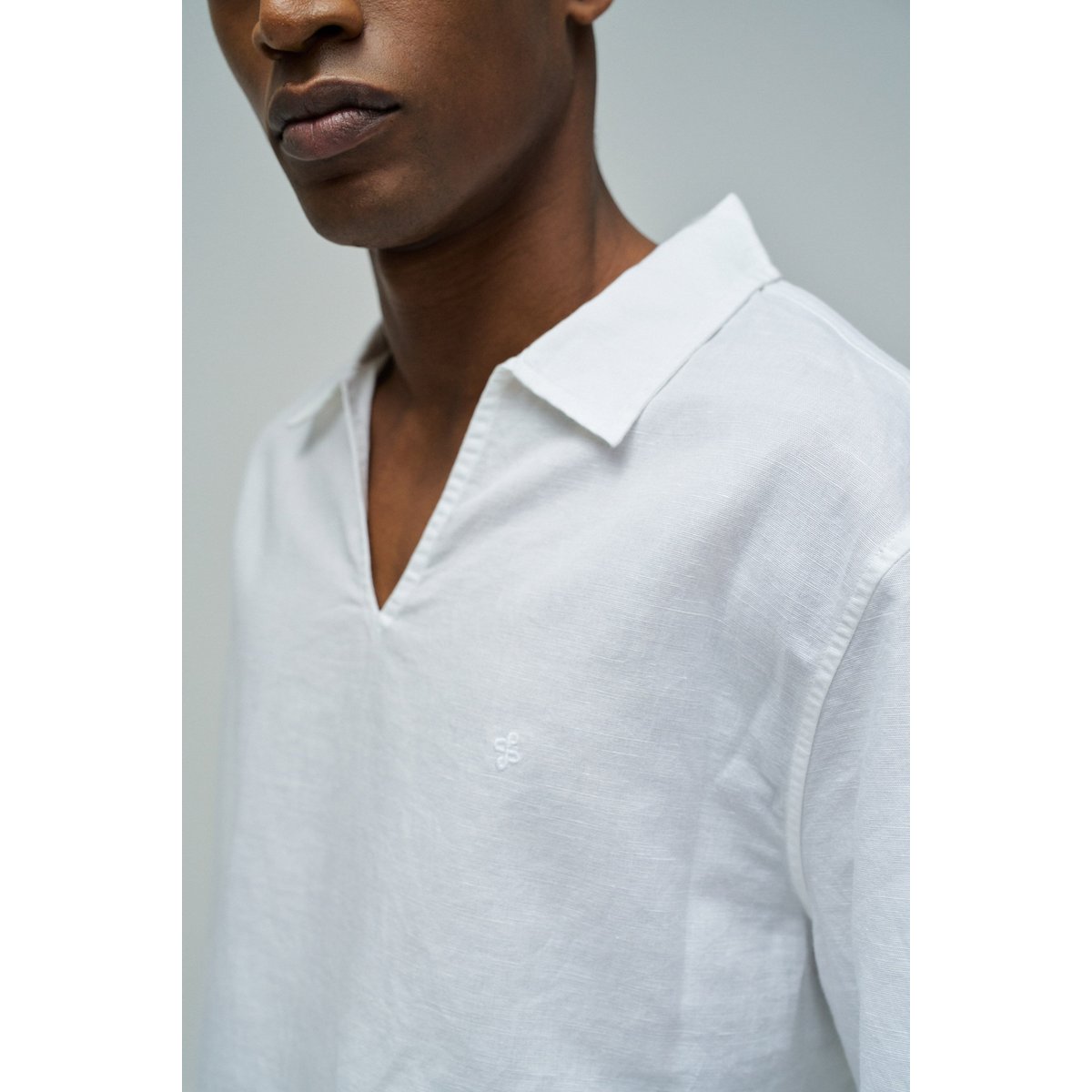 CHEMISE EN LIN blanc, SALSA JEANS