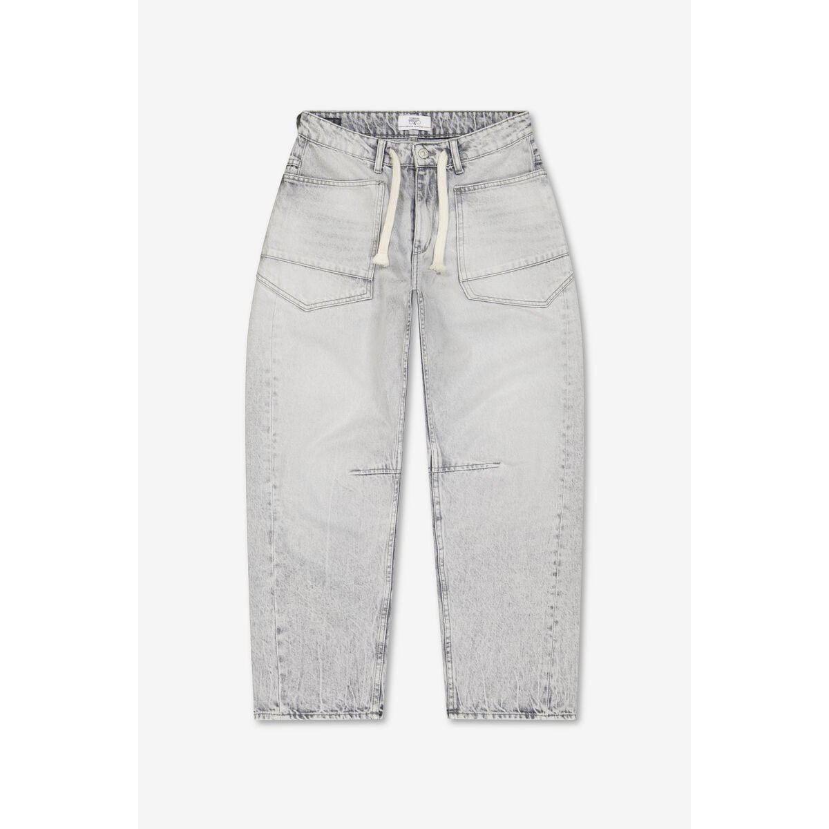 Jeans loose, large balloon , longueur 34 grey, LE TEMPS DES CERISES
