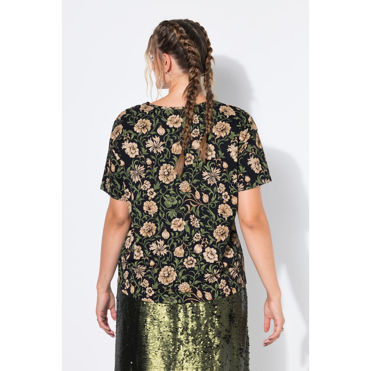 T-shirt oversize noir, STUDIO UNTOLD