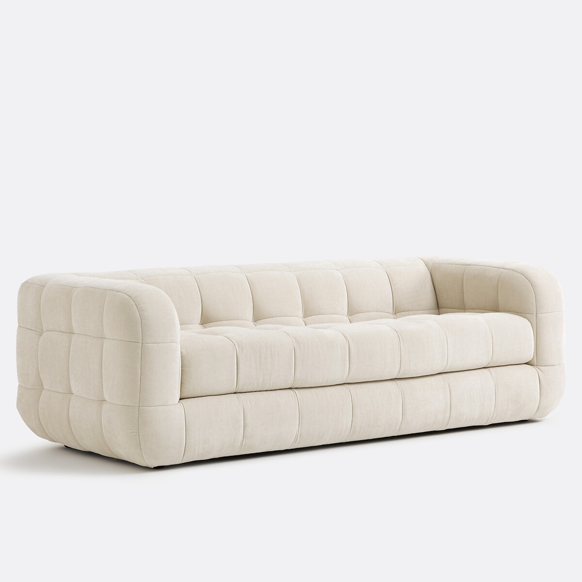 Divano a 3 posti, Pieta crema, LA REDOUTE INTERIEURS