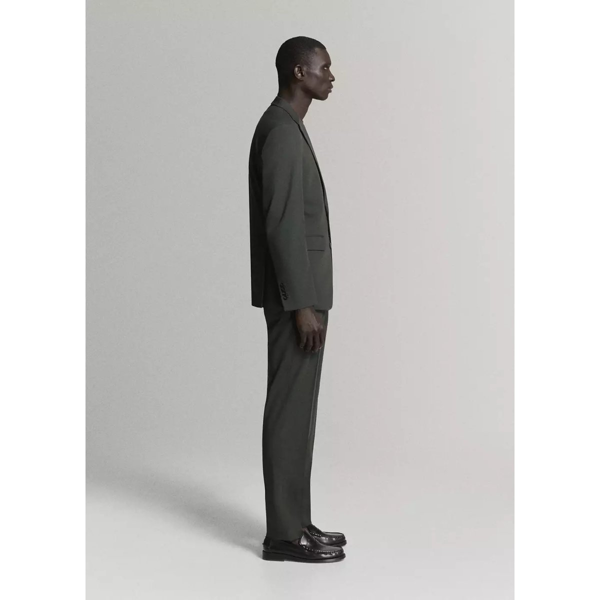 Pantalon costume Milán slim-fit kaki, MANGO MAN