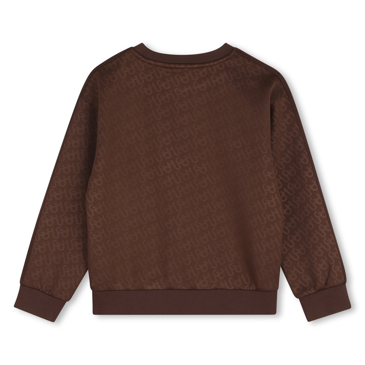 Sweat manches longues chicory coffee, HUGO KIDSWEAR