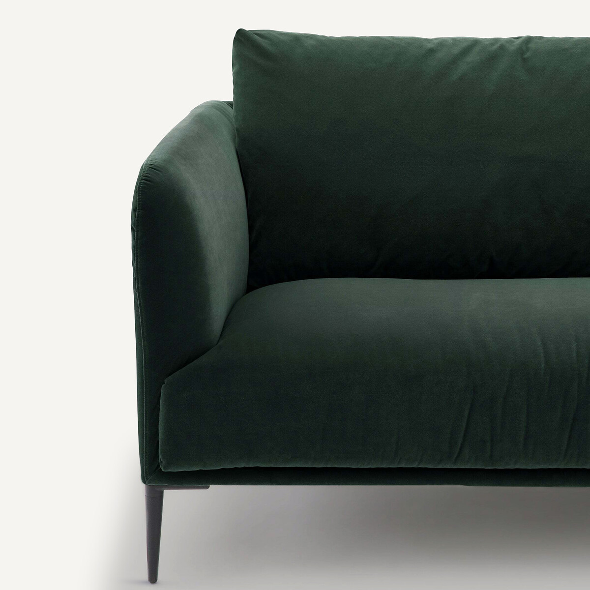 2-Sitzer-Sofa, Samt, Oscar, Design Emmanuel Gallina khaki, AM.PM X EMMANUEL GALLINA