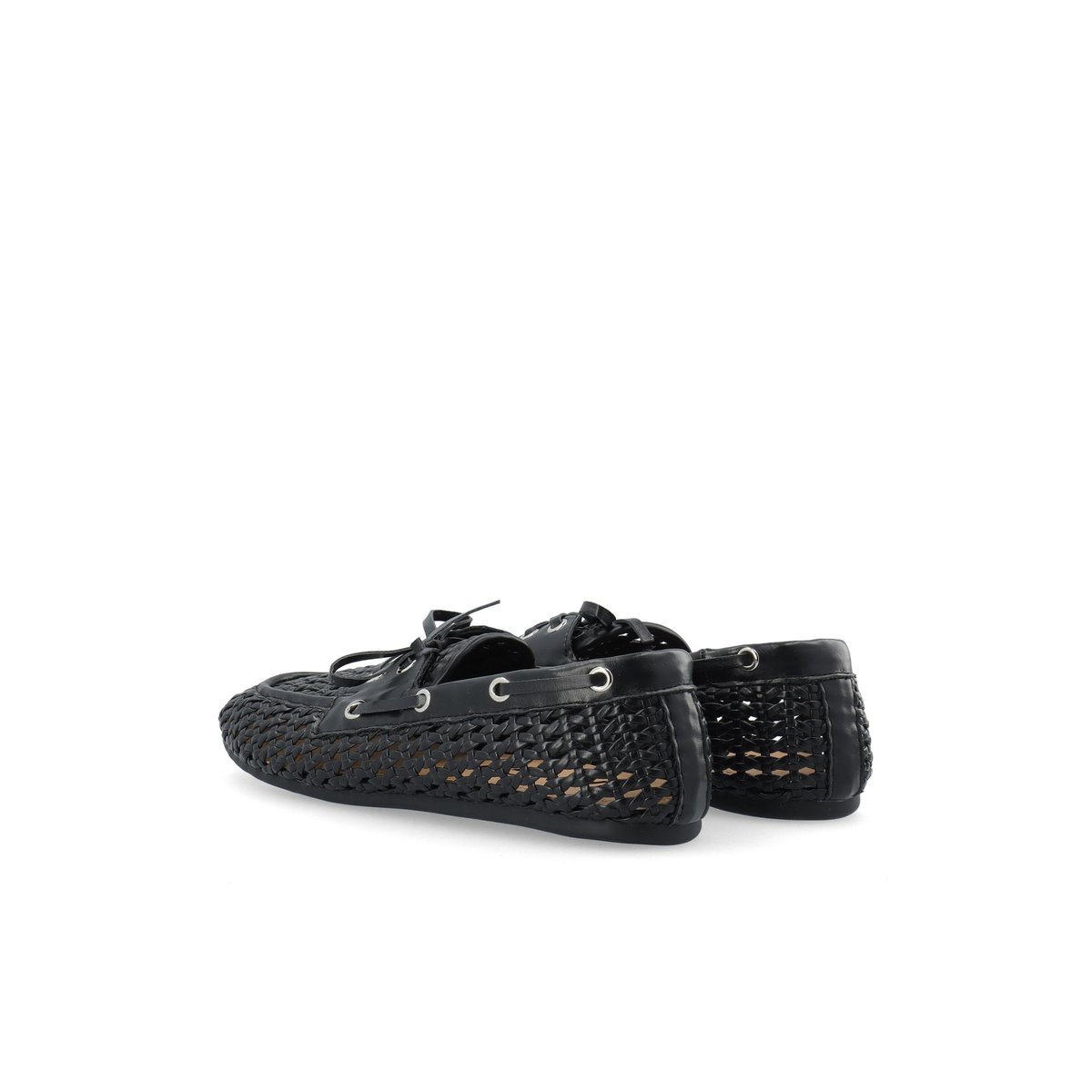 Chaussures Bateau black1, BIANCO