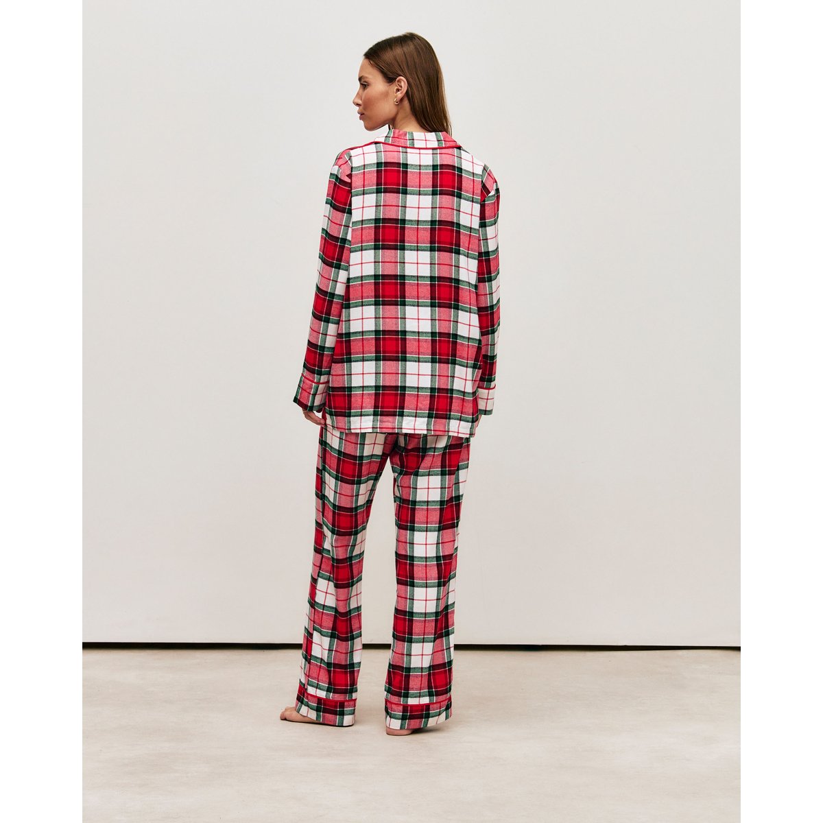Chemise en flanelle à carreaux HOMECHECKIZ rouge, UNDIZ
