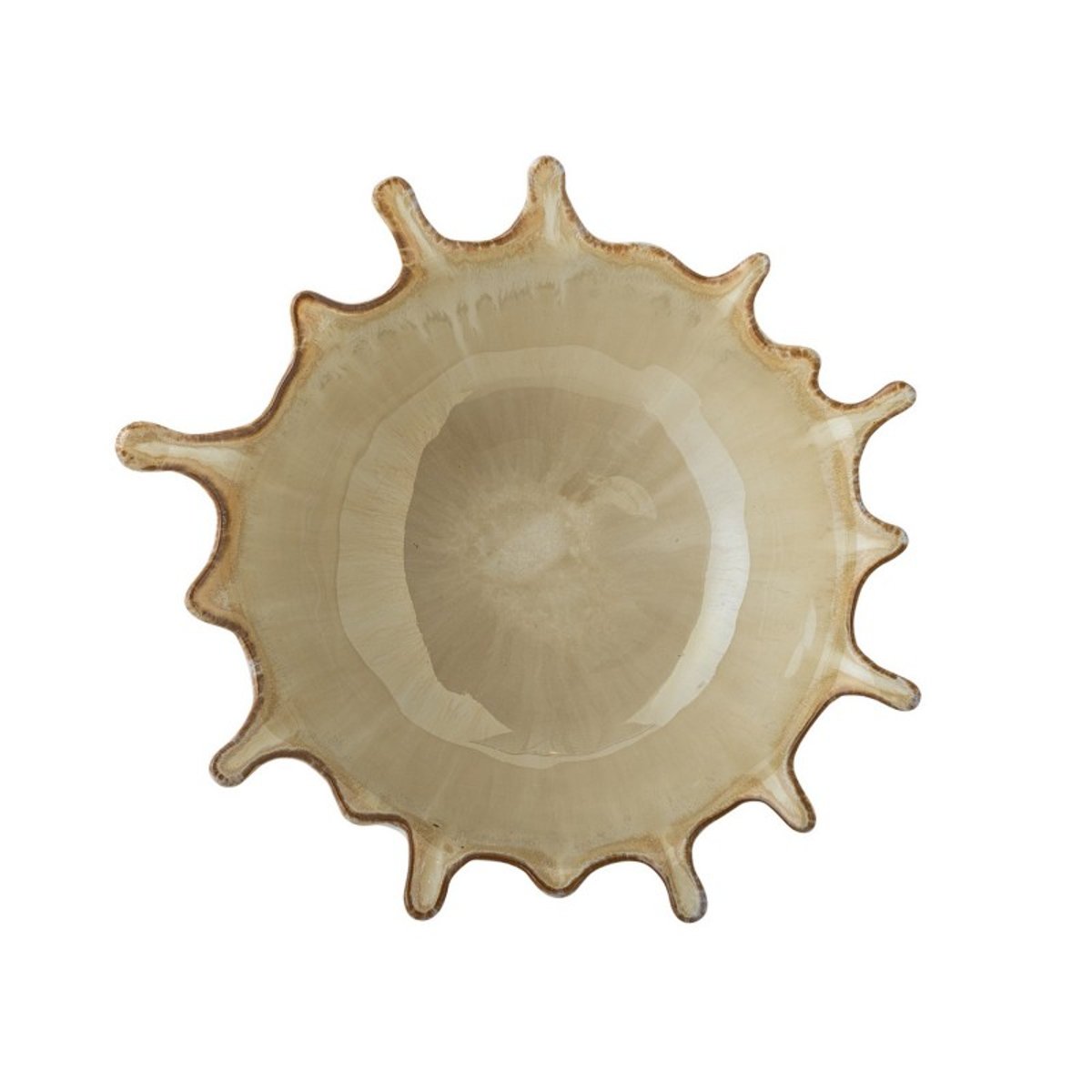 Bol grès design Alcott beige, BLOOMINGVILLE