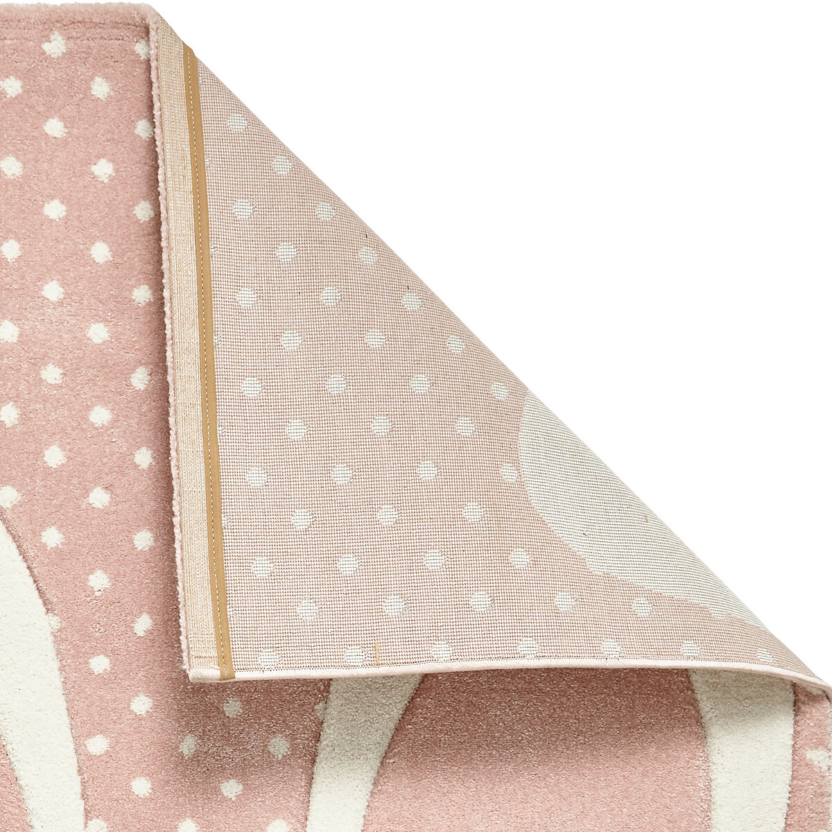 Kids Bunny Spot Patterned Rug pink, SO'HOME