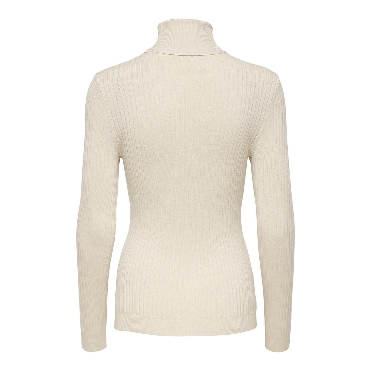 Pull côtelé col montant pumice stone 1, ONLY