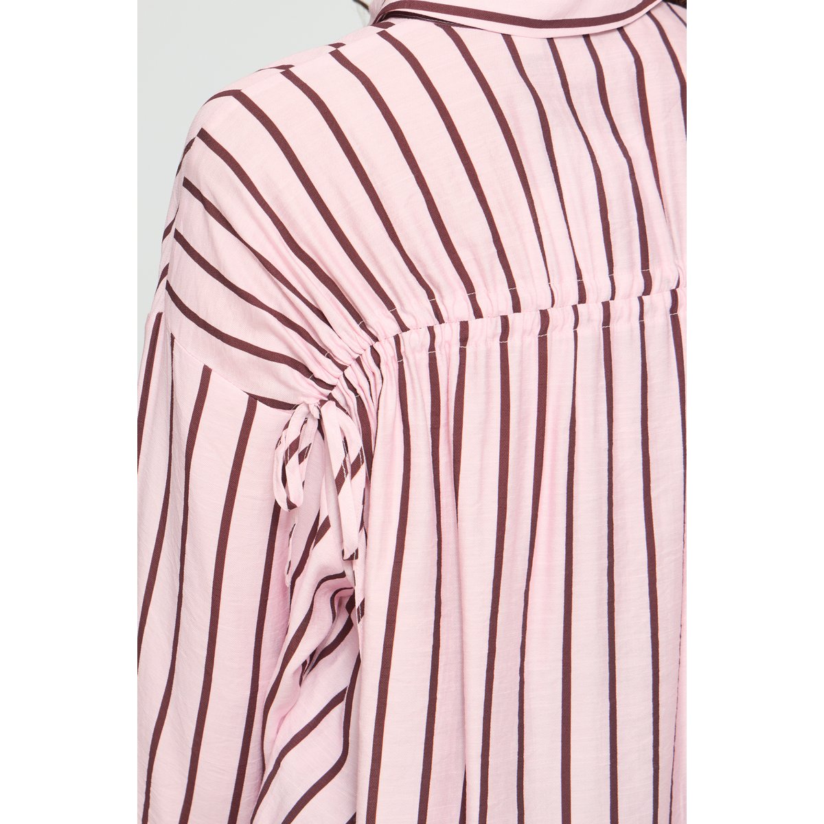 Blouse à manches longues rose strawberry cream, ICHI