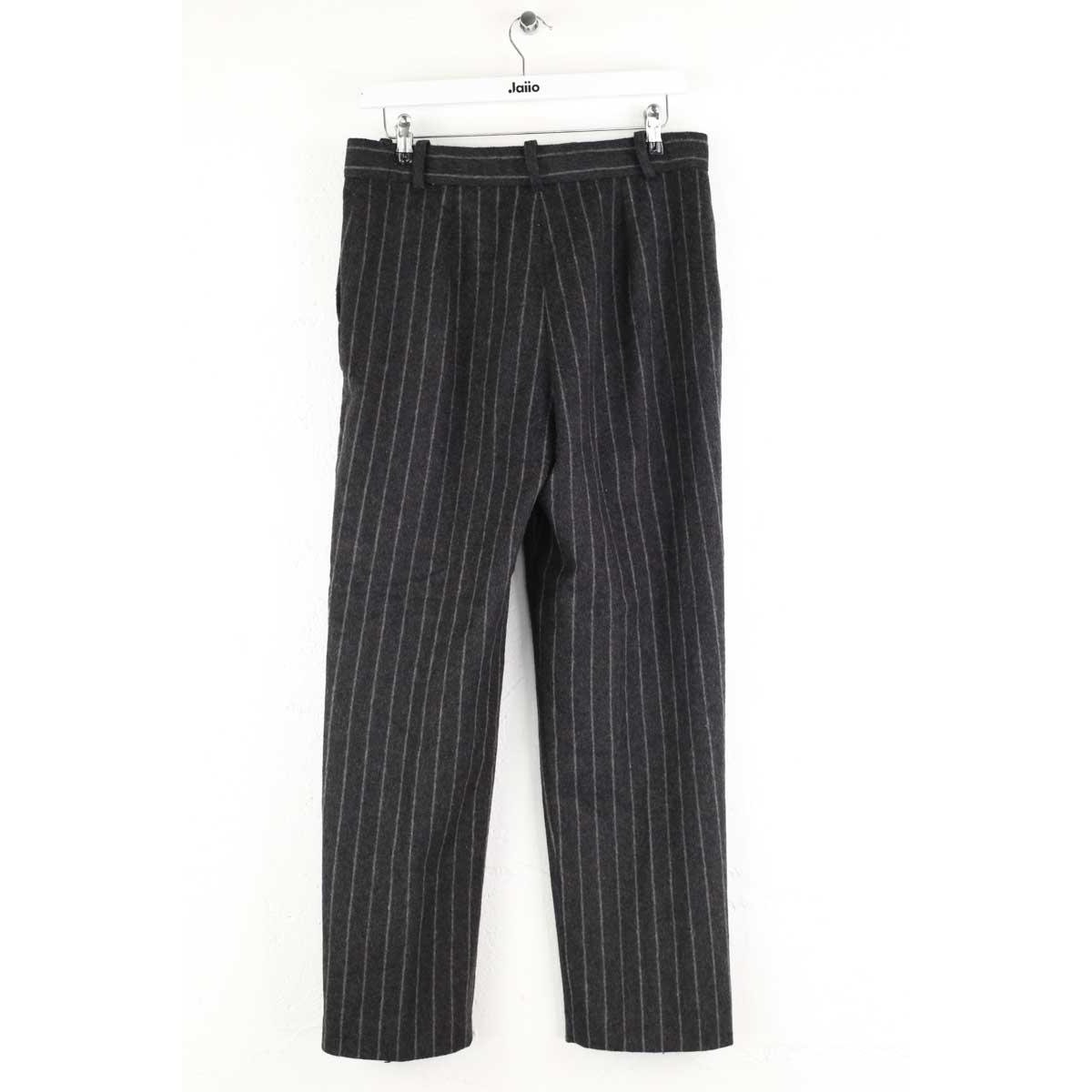 Pantalon droit - Très Bon État anthracite, SANDRO