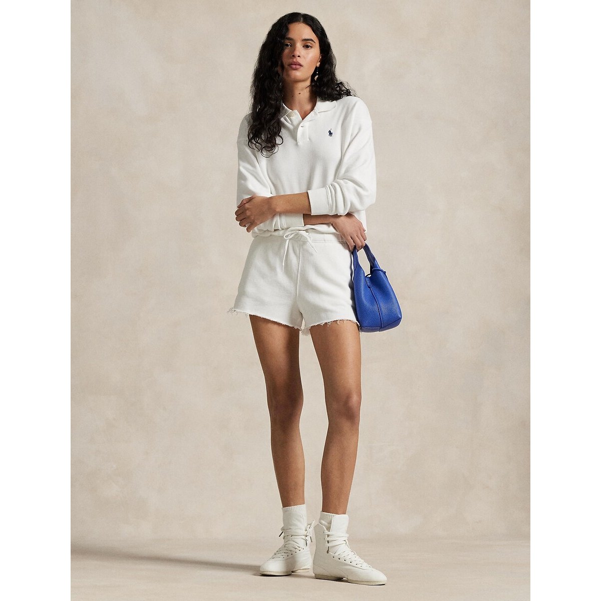 Shorts bianco, POLO RALPH LAUREN