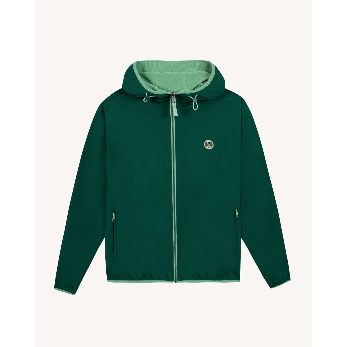 Veste polyester CARNOET WARM bleu marine, FAGUO