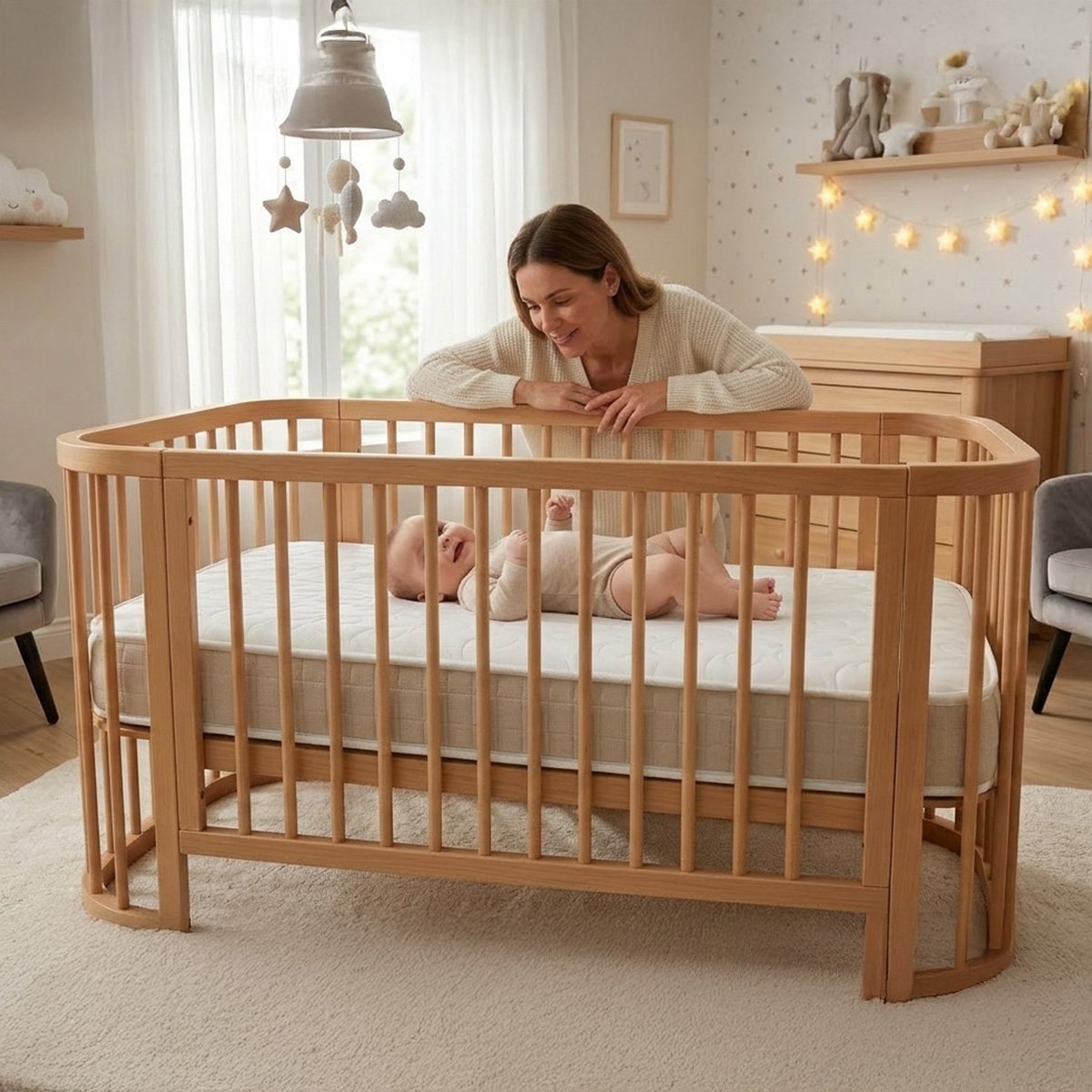 Matelas Mousse - 15 cm - ANATOLE couleur unique, MAISON AUBERTIN
