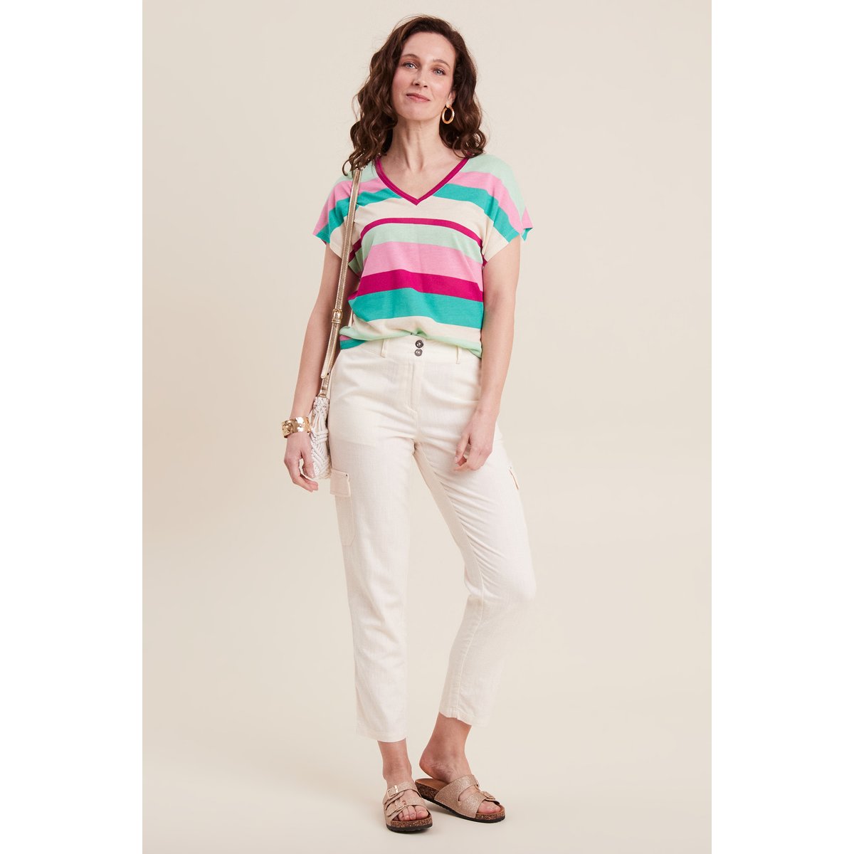 T-shirt manches courtes rose, BREAL