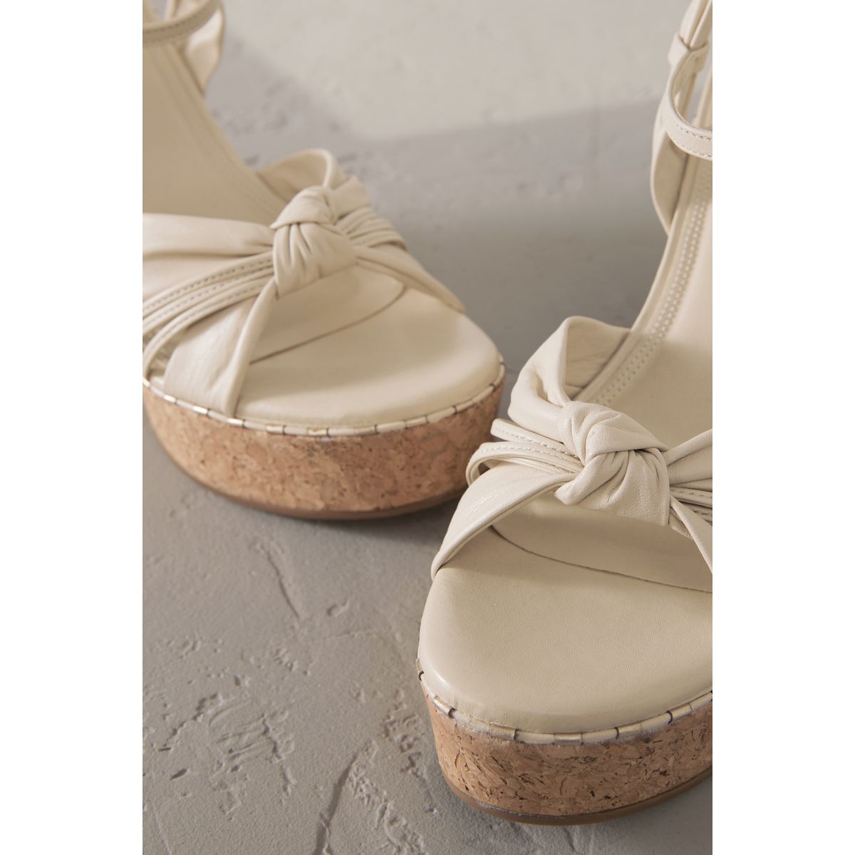 Chaussures compensées à bout rond os, NEXT