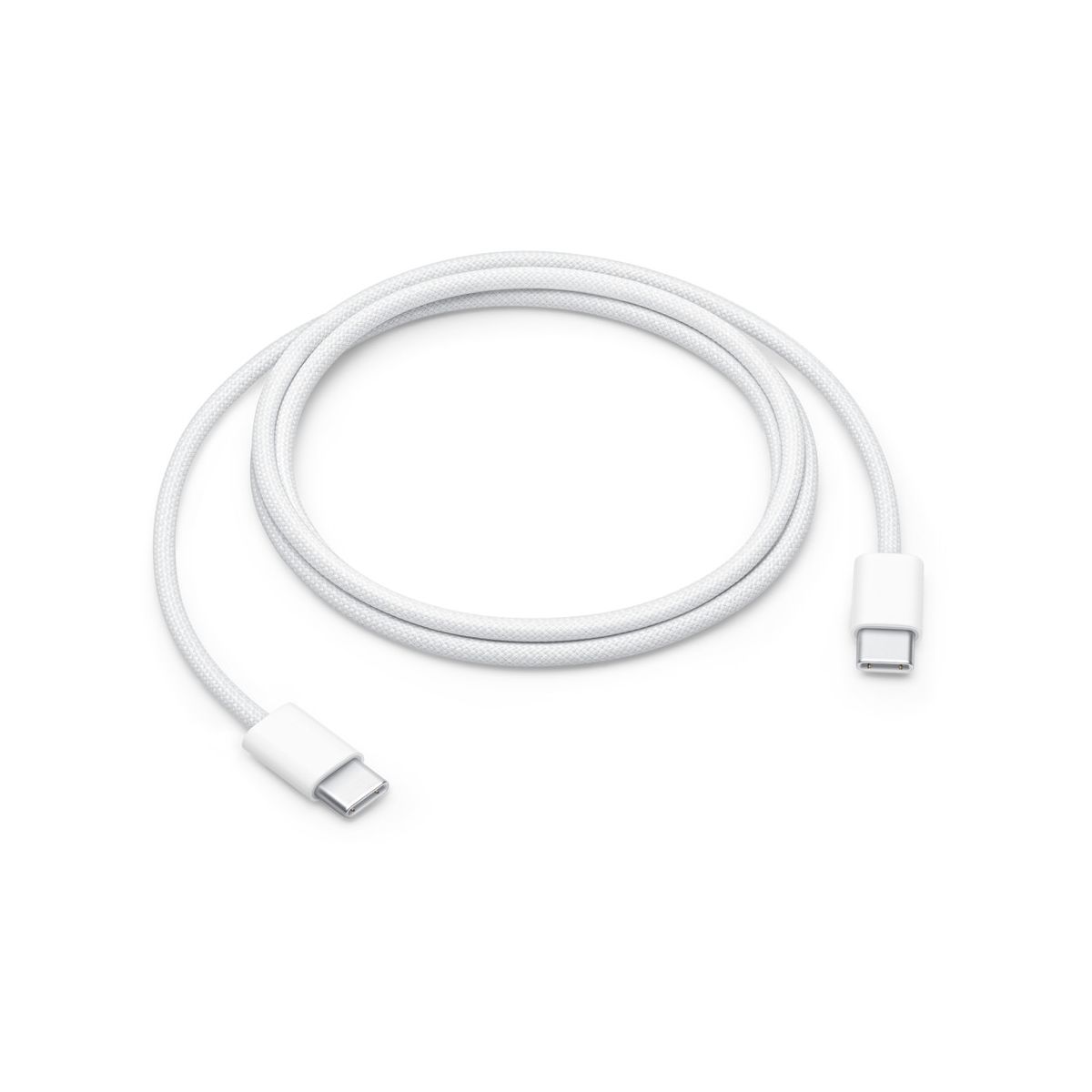 Câble USB C USB-C / USB-C 60W 1M tissé couleur unique, APPLE