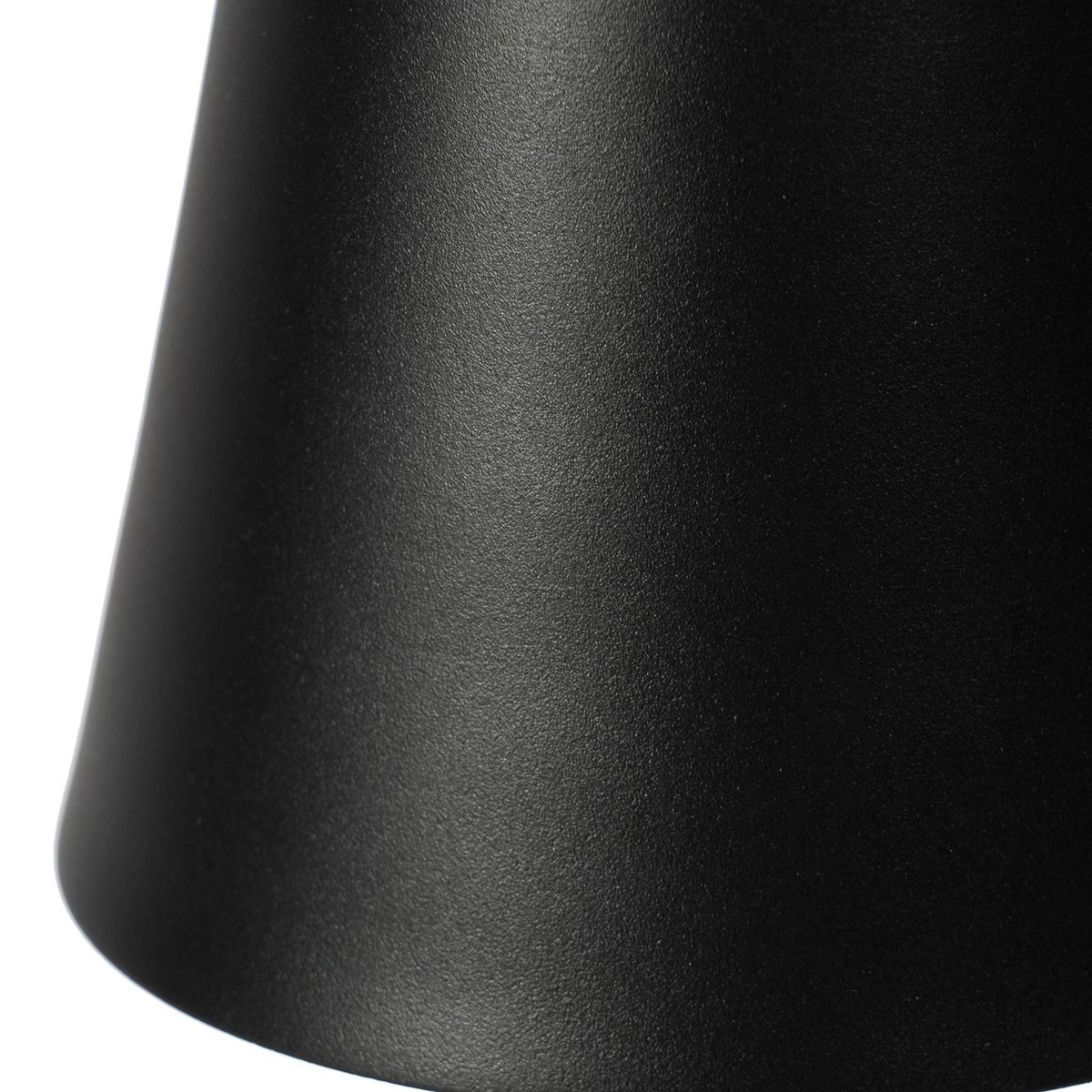 Luminaire de terrasse en métal moderneLED noir, LINDBY