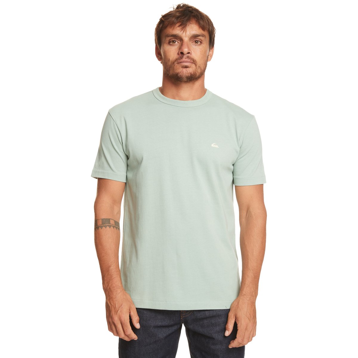 T-shirt en matière biologique ESSENTIALS bleu navy blazer, QUIKSILVER