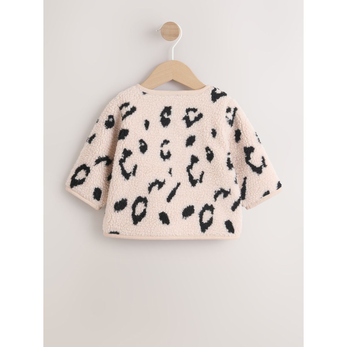 Veste en peau lainée léopard pour bébé naturel, NEXT