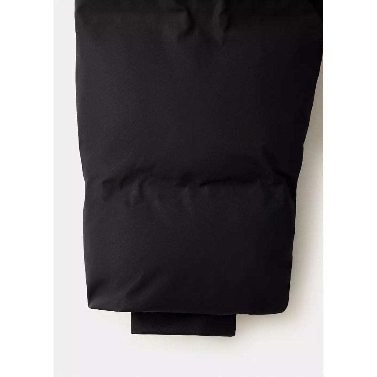 Anorak matelassé à capuche noir, MANGO TEEN