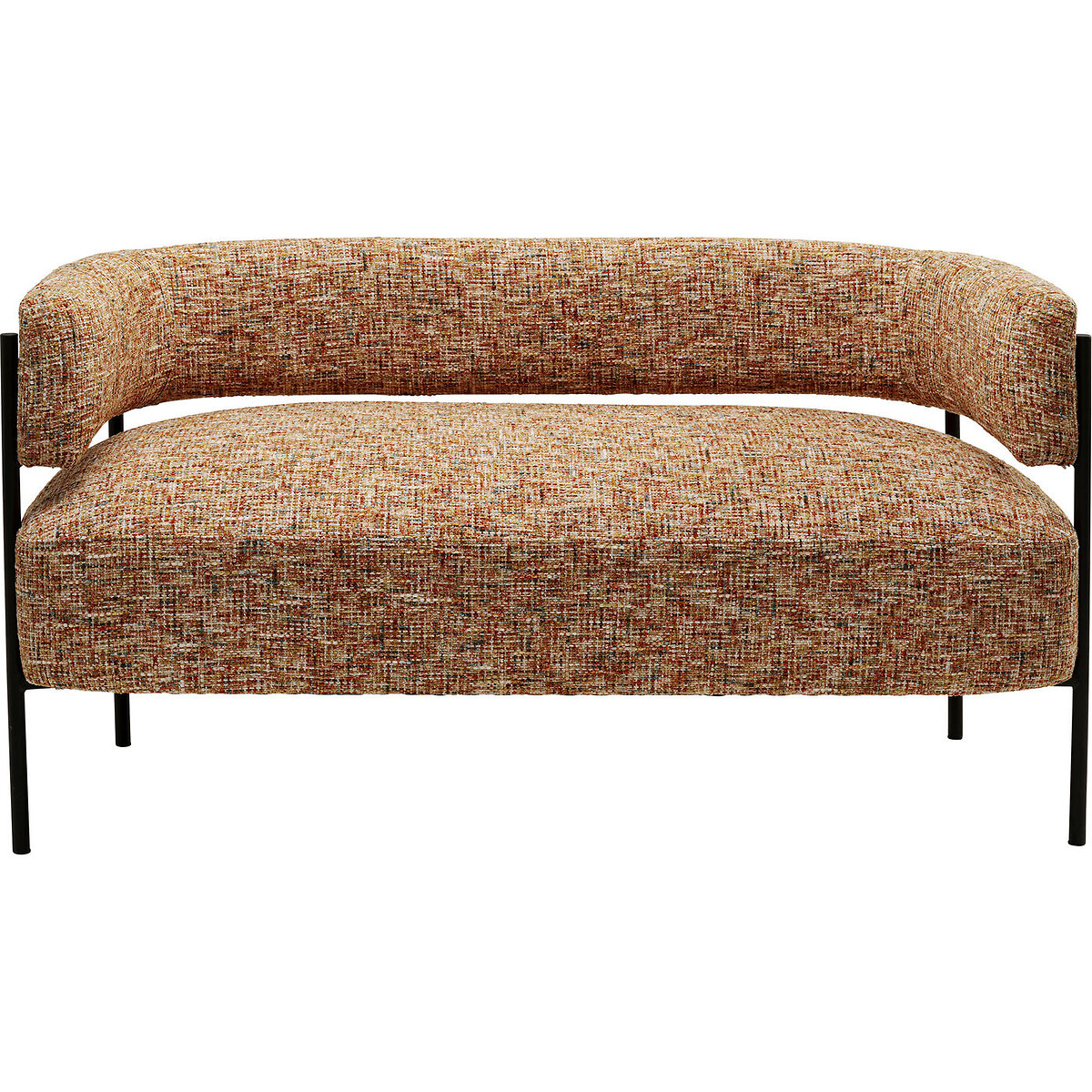 Canapé Lilja Soft 134cm marron, KARE DESIGN