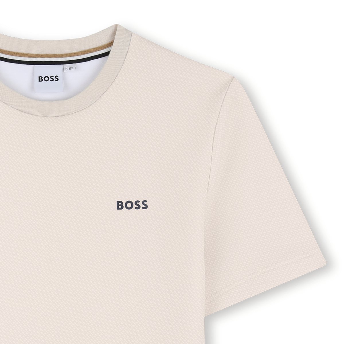 Tee-shirt manches courtes vanille, BOSS KIDSWEAR