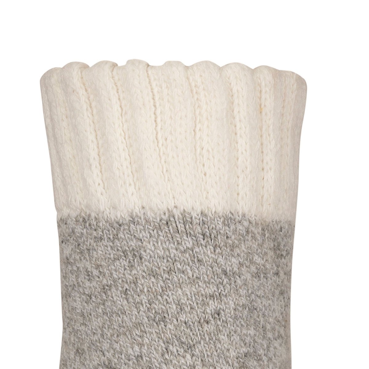 Chaussettes de marche confortables et chinées INIGO gris / bordeaux chiné, TRESPASS