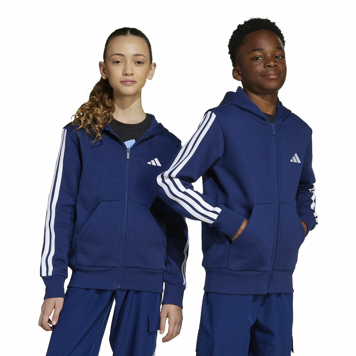 Sweat zippé en molleton gratté, Coupe du monde 2026 bleu marine, ADIDAS SPORTSWEAR